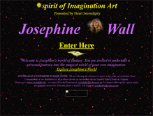 Tablet Screenshot of josephine-wall-imagination-art.com